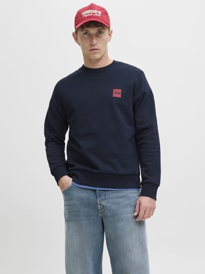 Jack & Jones Trui Jjbrandy Sweat Crew Neck Ln 12279256 Sky Captain Mannen Maat - M