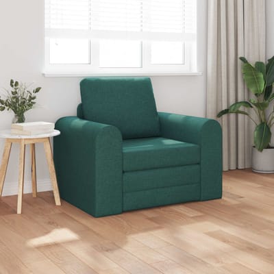 vidaXL - Slaapbank - Donkergroen - 98 - x - 71 - x - 83 - cm - Stof