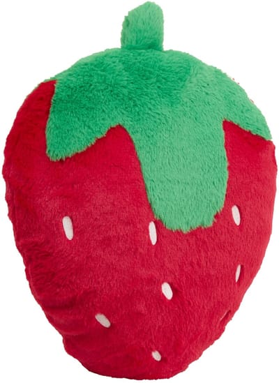 Atmosphera Kids Fruity Aardbeikussen - 40x43x6cm - Rood
