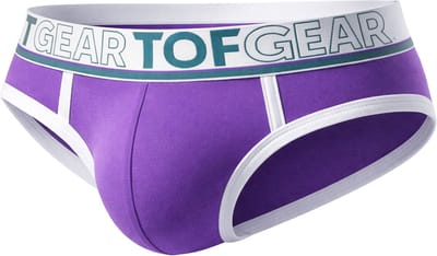TOF Paris Champion Brief Purple - MAAT XXL - Heren Ondergoed - Slip voor Man - Mannen Brief
