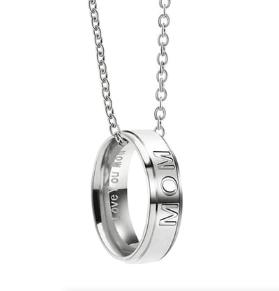 Bijoux by Ive - Ketting - Hanger - Ring met Mom - Love You Mom