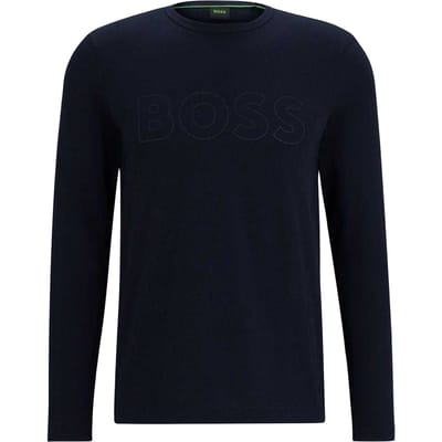 Boss Heren Tognbo Logo T-Shirt (Donkerblauw)