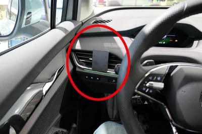 Brodit ProClip houder geschikt voor Skoda Enyaq IV 2021 - left mount