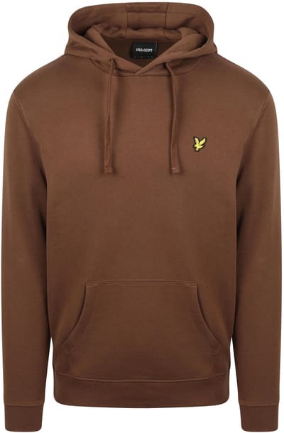 Lyle and Scott Hoodie Bruin - Maat M - Heren - Hoodies