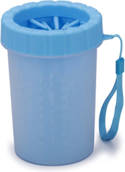 Hondenpoot reiniger. Large. 14,5 cm. Incl. washand. Reiniger voor hondenpoten. Hondenpootwasser