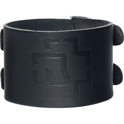 Rammstein Armband - Rammstein Logo - zwart