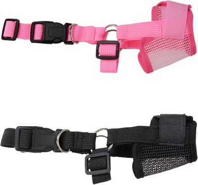 Kleine hondenmuizen set van 2, veilig en comfortabel, ideaal voor training en dierenartsbezoeken