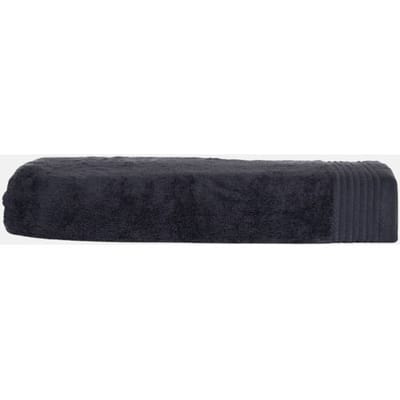 The One Strandhanddoek Deluxe - 100x180 cm - Per Stuk - 550 g/m² - 100% Gekamd Katoen - Hotelkwaliteit - Antraciet