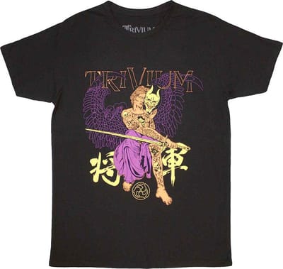 Trivium - Kanji Heren T-shirt - S - Zwart