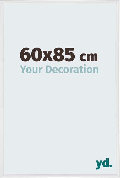 Your Decoration - Fotolijst 60x85 cm - Kunststof - Wit Hoogglans - Annecy