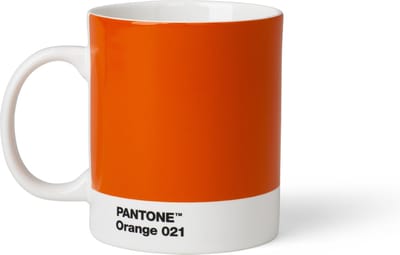 Pantone Koffiebeker - Bone China - 375 ml - Orange 021 C