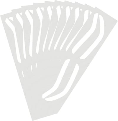 Wenkbrauw Stencils - Make-up sjablonen - Symmetrisch aanbrengen - Zachte huidaffiniteit - 10 paar - Niet gespecificeerd