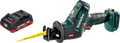 Metabo SSE 18 LTX Compact accu reciprozaag sabelszaag 18 V 13 mm + 1x LiHD accu 4,0 Ah - zonder oplader