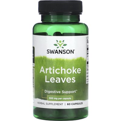 Artisjokblad, 500 mg, 60 capsules
