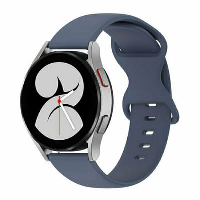 By Qubix - Solid color sportband - Blauw - geschikt voor Huawei Watch GT 6 / GT 7 / GT 6 pro / GT 7 pro - 46mm