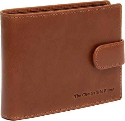 The Chesterfield Brand - Leren Portemonnee Cognac Curtis