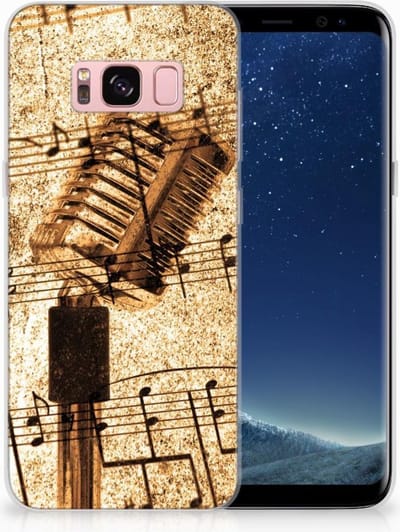 Samsung Galaxy S8 Siliconen Hoesje met foto Bladmuziek