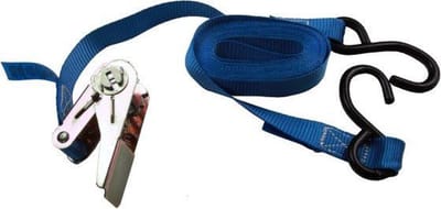 Spanband / sjorband met ratel 25 mm x 4,6 meter