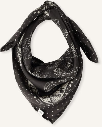 Becksondergaard Dotted Flora Sia Scarf Sjaals Dames - Bruin - Maat ONESIZE