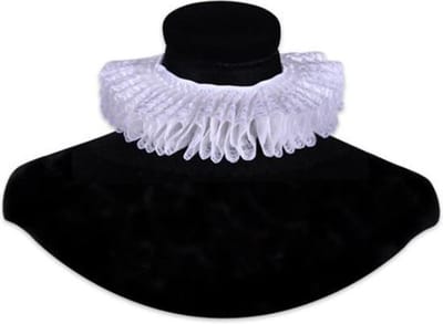 Witbaard Pietenkraag Avila Deluxe Polyester Wit One-size