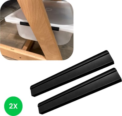 Ikea trofast adapter voor tripp trapp kinderstoel - geschikt voor álle modellen - V3 - Zwart
