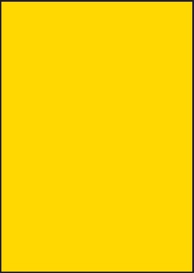 Gele A4 etiketten 210 x 297 mm (100 vel)
