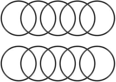 10 Stuks Nitril Rubber O-Ringen, 120mm Buitendiameter, 112mm Binnendiameter, 4mm Breedte voor Waterdichting, Lekkagepreventie en Reparatie van Sanitair en Auto's