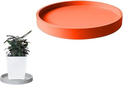 Kunststof Plantenschotel - Lekbak Binnenpot - Planten Water Geven - Overtollig Water Opvang - 40 cm - Rood