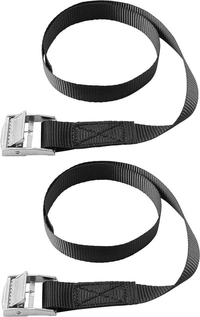 Sjorband Set van 2 - 500 x 18 mm - 100 kg Draagvermogen - Klemvergrendeling