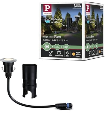 Grondinbouwlamp Buitenverlichting IP67 3000K 2,5W 24V LED