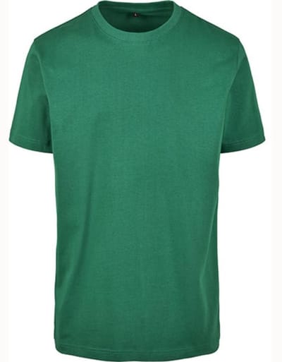 Build Your Brand - Rond Hals T-Shirt - Forest Green maat 3XL
