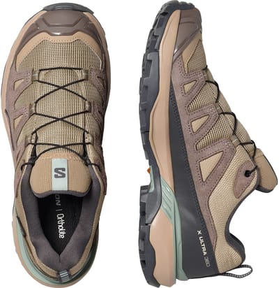 SALOMON - X Ultra 360 Leather GORE-TEX - Lage wandelschoenen dames - Zand