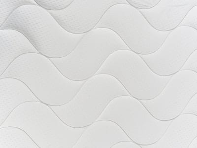 Vente-unique Set 140 x 190 cm bedbodem met opbergruimte, wit + matras met pocketveren met 7 zones en vormgeheugen van 24 cm dik - MERISI van YSMÉE