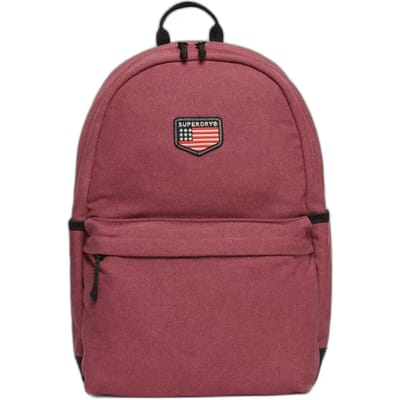 Superdry Workwear Montana Rugzak van Canvas Rood Grootte: 1SIZE