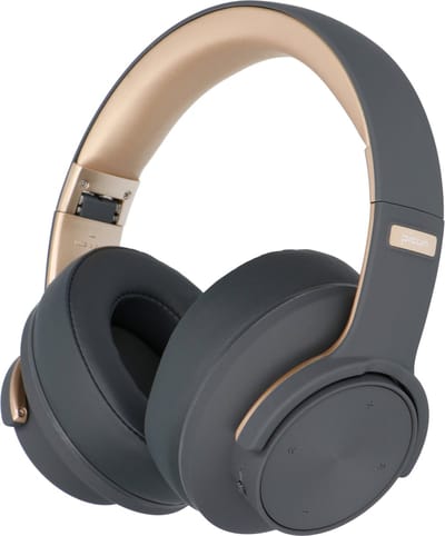 doobs draadloze bluetooth koptelefoon B8 phantom gray - 6D surround geluid