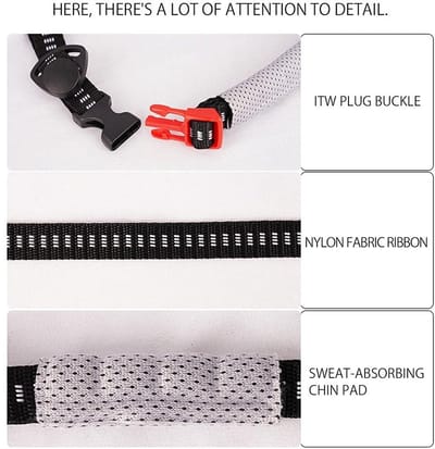 Dailygoody - Fietshelm - Afneembare bril - Lichtgewicht - Rood zwart - Veiligheid - Geschikt voor volwassenen - Maat one size