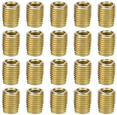 20 stuks zelftappende schroefinvoegstukken voor spiral reparatie - M2 tot M12, 6 mm lengte, ideaal voor metaalbewerking en schroefreparaties