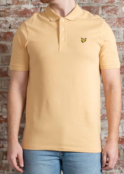 Lyle & Scott Plain polo - sherbet
