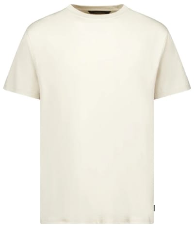 Basic T-shirt Heren Rainy Day/White M