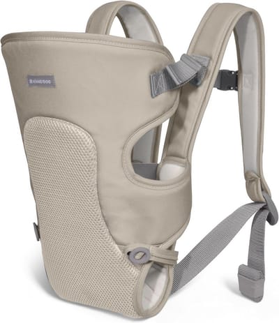 Ergonomische Babydrager voor Pasgeborenen tot 9 kg - 3 Draagposities, Ademend en Comfortabel