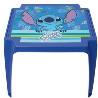 Disney Stitch Tafel blauw plastic, Tafels & Stoelen