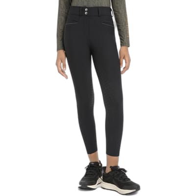 Lemieux Paardrijbroek Lemieux Young Rider Izzy Full Grip Kids Zwart - 134-140