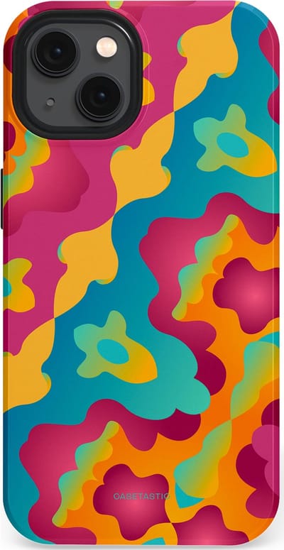 Casetastic Hoesje Geschikt voor Apple iPhone 13 Magsafe - Stijlvolle Beschermende Duo-layer Case - Vlektastisch