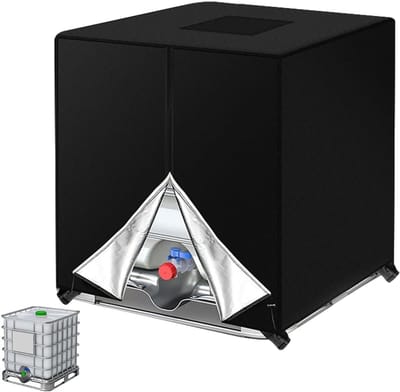 Famanu - IBC tankhoes 1000L 420D Oxford-stof waterdicht met gesp en rits