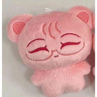Buitenaards Stadium 10cm Cosplay Sleutelhanger Knuffel Katoenen Pop Cartoon Pop Ivan Thiel Sua Anime Fan Nieuw Cadeau Stuur Vrienden Kerst pink