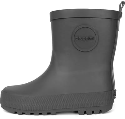 Druppies Regenlaarzen Kinderen - Grijze Rubber Laarzen - Meisjes - Jongens - Adventure - Maat 23