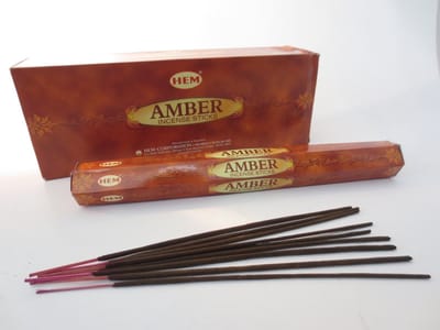 HEM - Tuin Wierook - Amber - Doos met 6 kokers (60 stuks)- Extra lang en dik