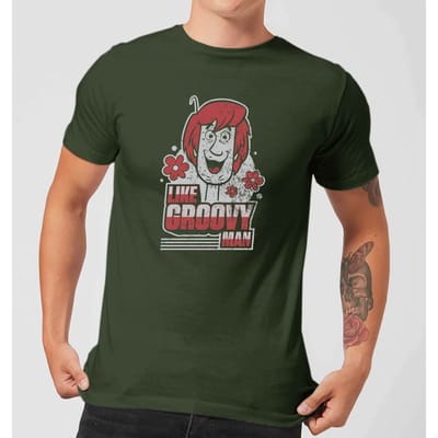 Scooby Doo Like, Groovy Man Men's T-Shirt - Forest Green - S