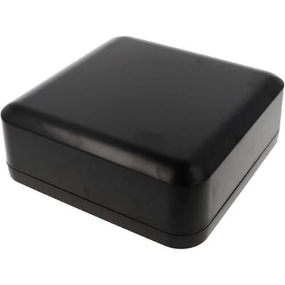 Hammond Electronics 1556HABK Universele behuizing 200 x 200 x 70 ABS kunststof Brandvertragend Zwart 1 stuk(s)