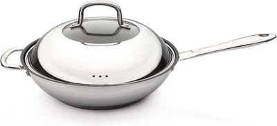 BergHOFF Collect & Cook Wokpan 2 Handvaten Met Deksel Ø28cm
